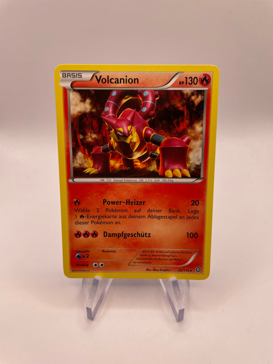 Pokémon Karte Volcanion 25/114 Deutsch