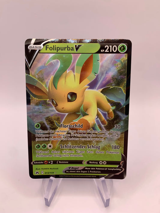 Pokémon Card V Folipurba 13/159 German