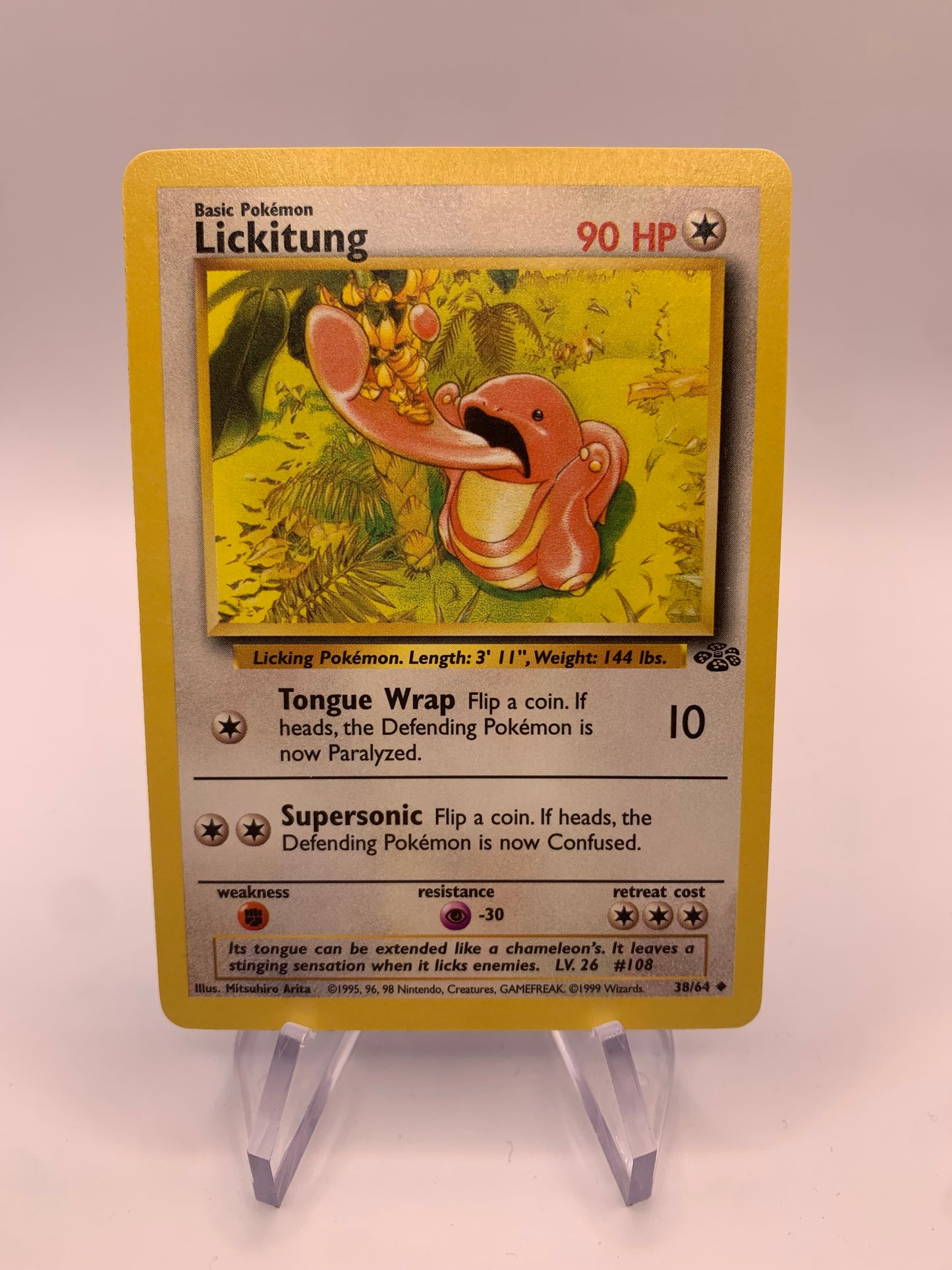 Pokemon Card Schlurp 38/64 Jungle English