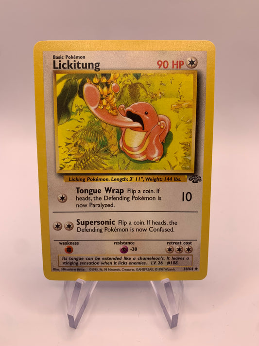 Pokemon Card Schlurp 38/64 Jungle English