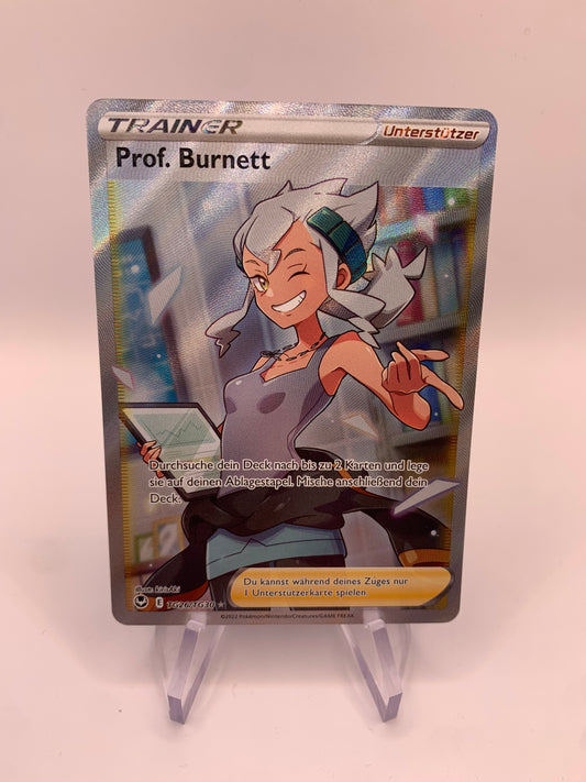 Pokemon Karte Trainer Prof. Burnett TG26/TG30 Deutsch