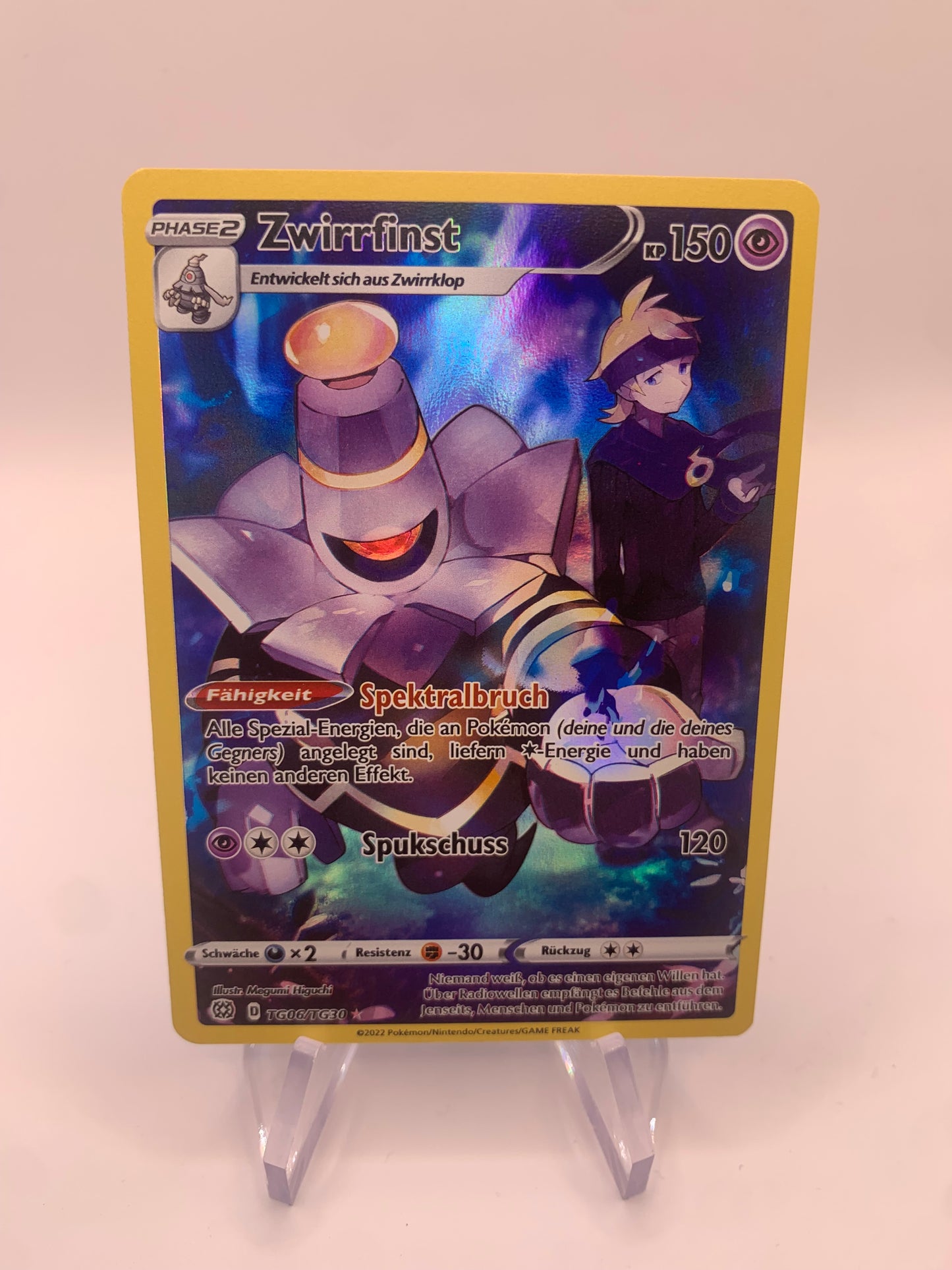 Pokemon Karte Art-Rare Zwirrfinst TG06/TG30 Deutsch