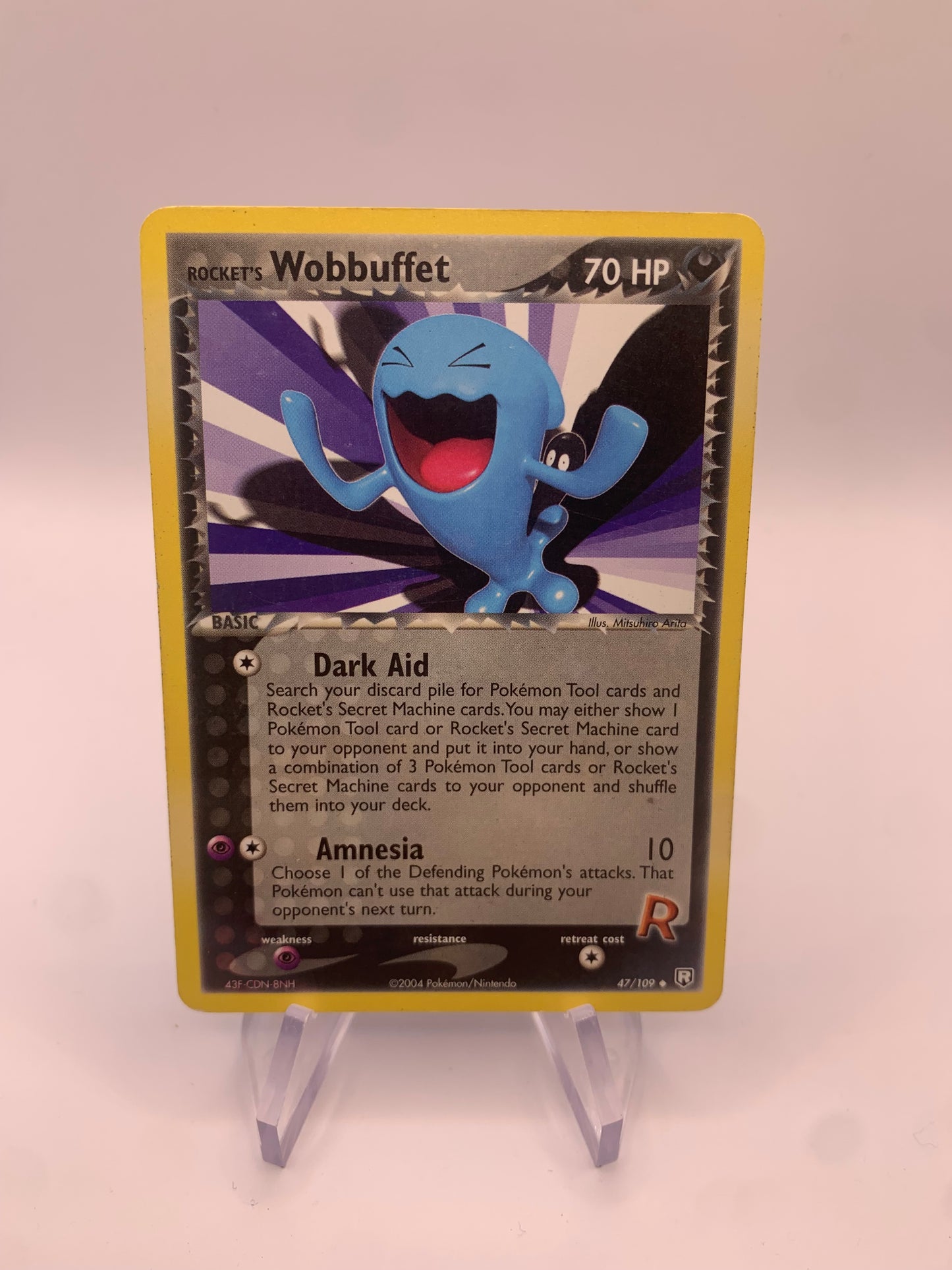 Pokemon Karte Woingenau 47/109 Englisch