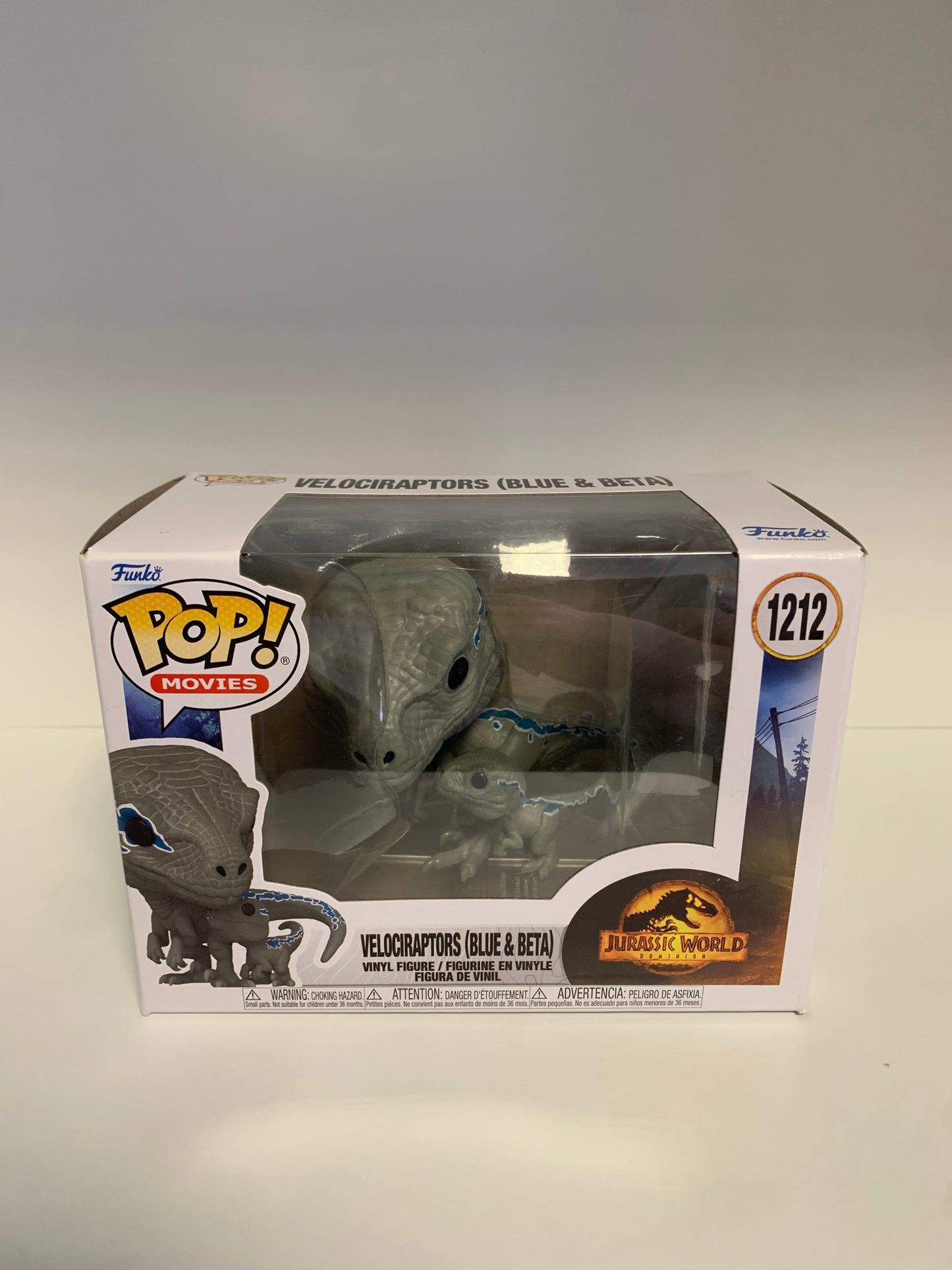 Funko Pop Figur VELOCIRAPTORS (BLUE & BETA)