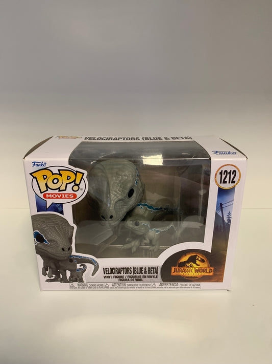 Funko Pop Figur VELOCIRAPTORS (BLUE & BETA)