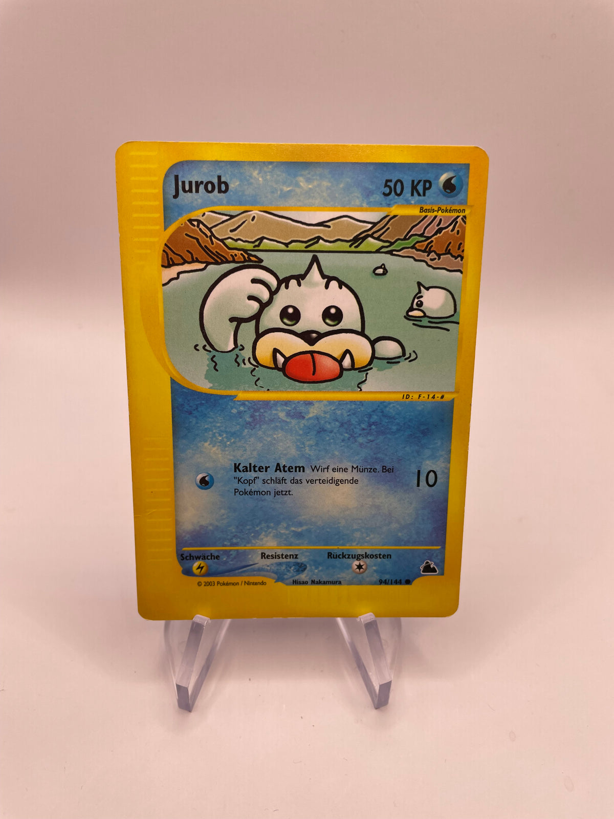 Pokemon Karte E-Series Jurob 94/144 Deutsch