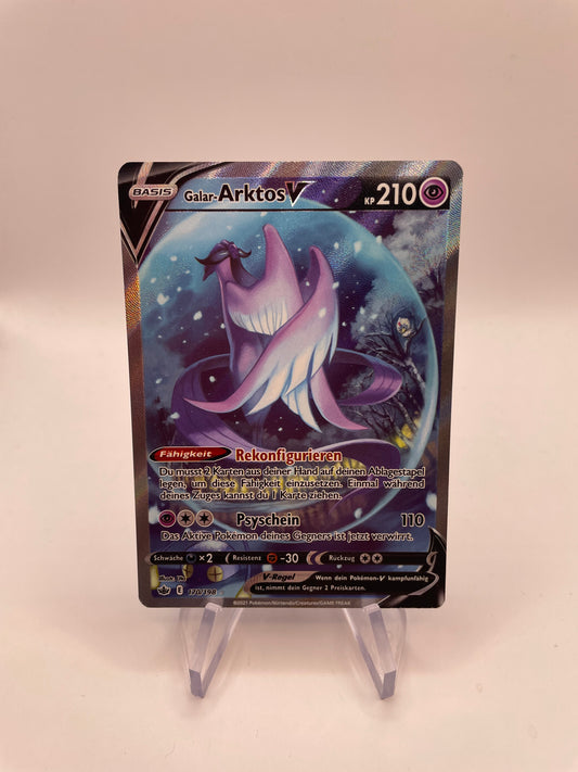 Pokemon Karte V Arktos 170/198 Deutsch
