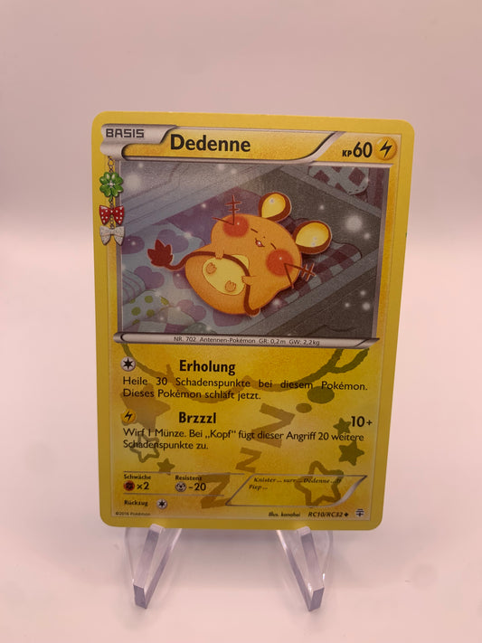 Pokemon Karte Revers Dedenne RC10/RC32 Deutsch