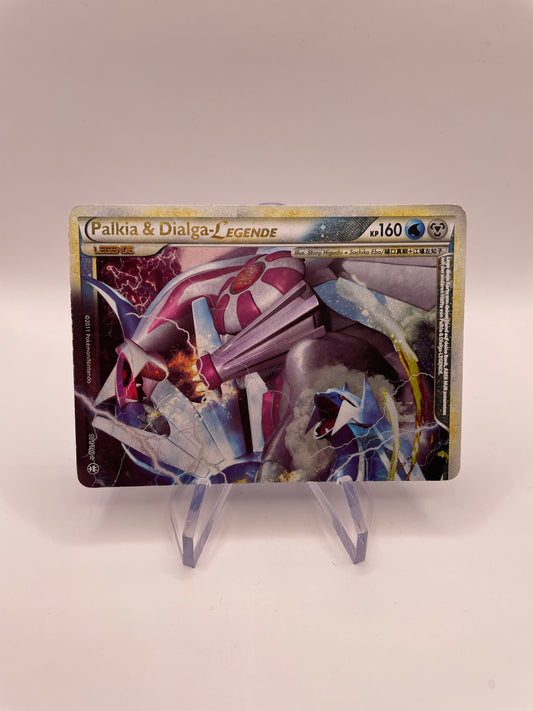 Pokemon Karte Legende Palkia & Dialga 101/102 Deutsch
