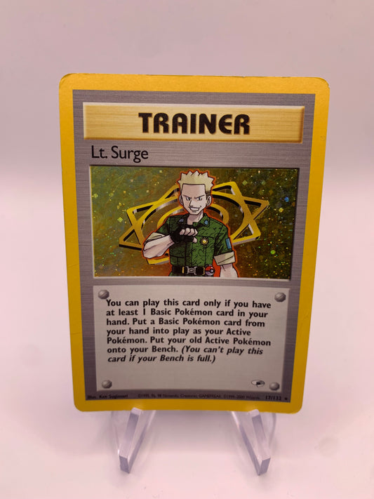 Pokemon Karte Trainer Holo Major Bob 17/132 Englisch