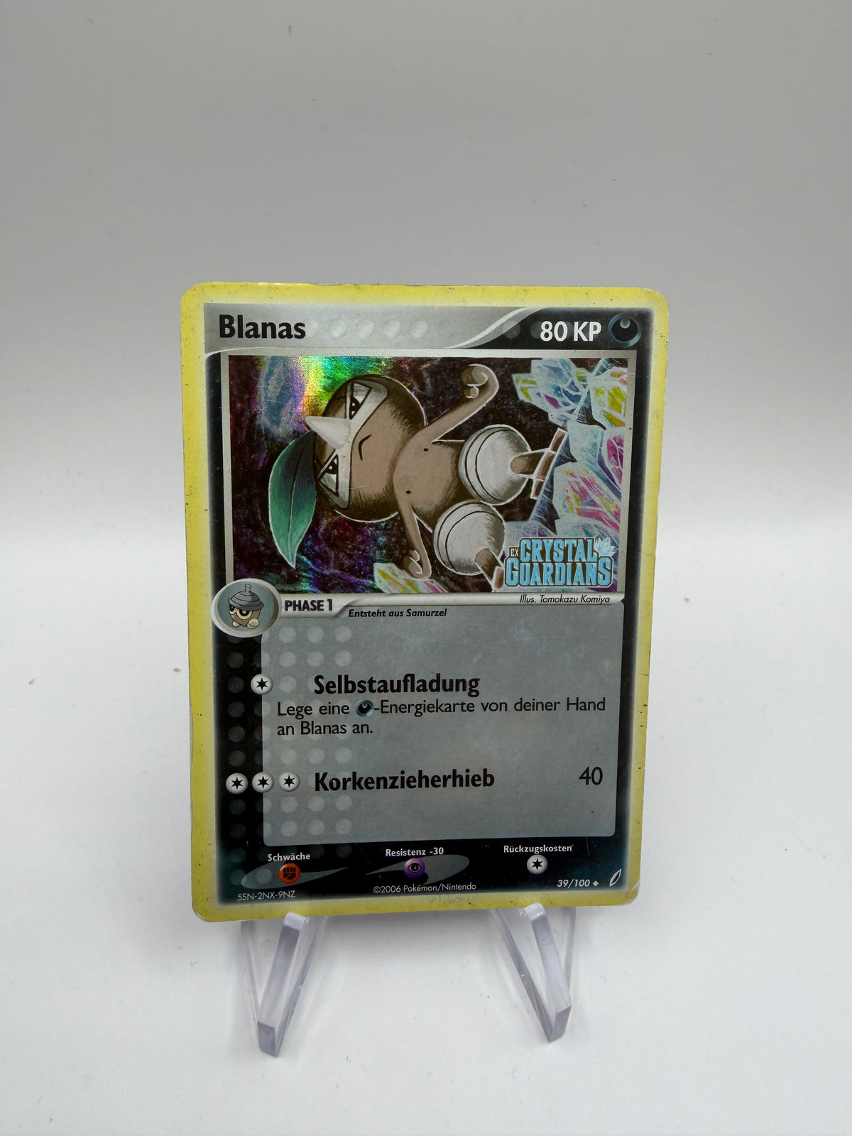 Pokemon Karte Stamp Blanas 39/100 Deutsch