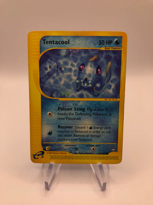 Pokemon Karte E-Series Tentacool 113/147 Englisch