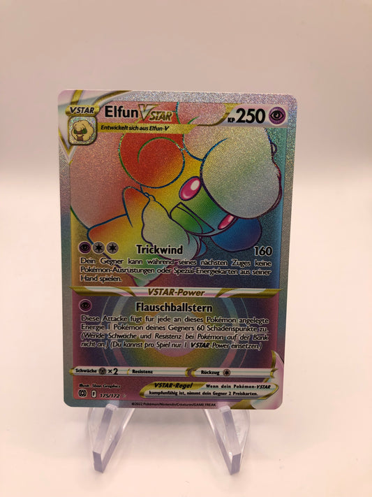 Pokemon Karten Rainbow Elfun 175/172 Deutsch