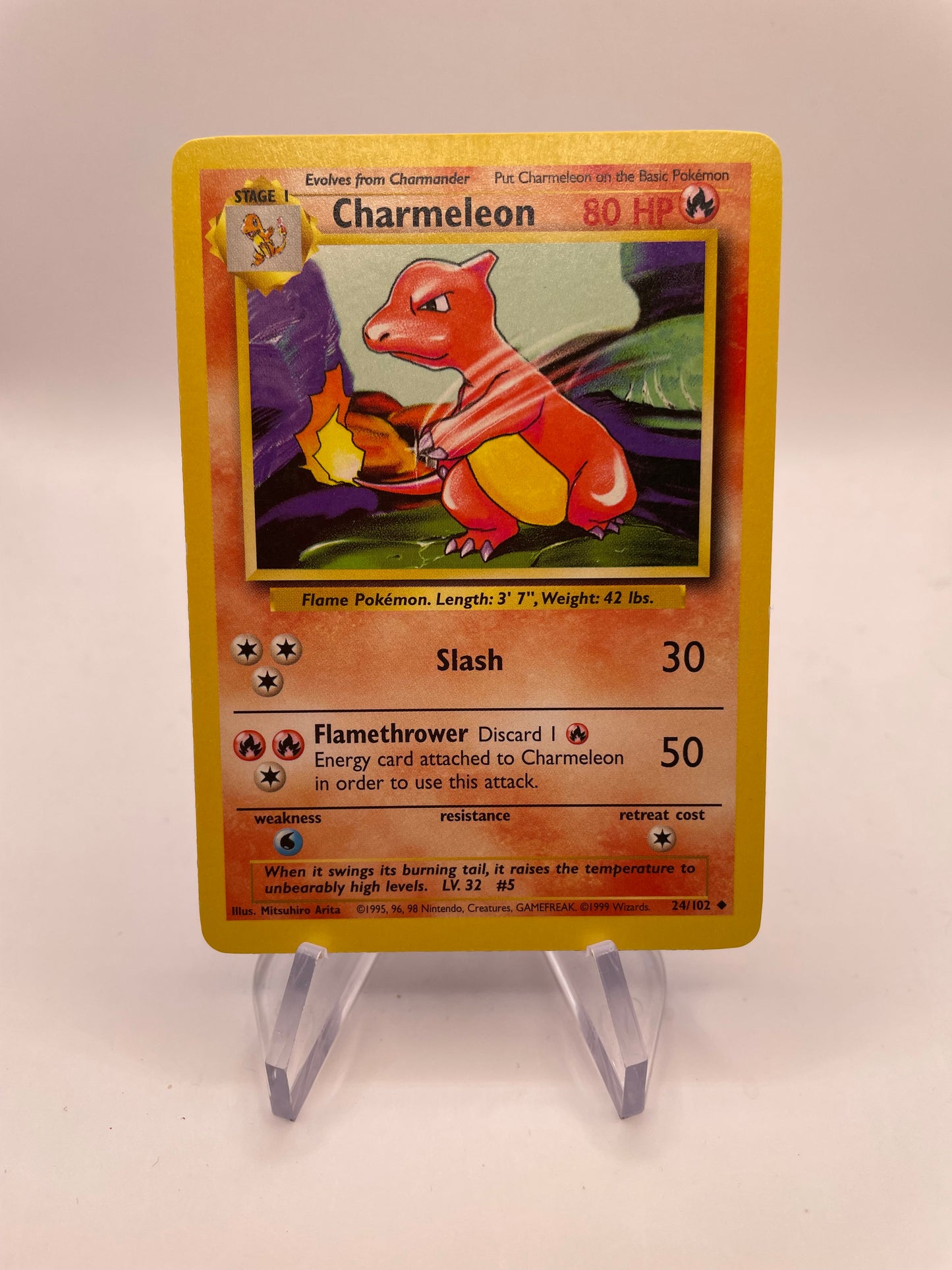 Pokemon Karte Base-Set Glutexo 24/102 Englisch