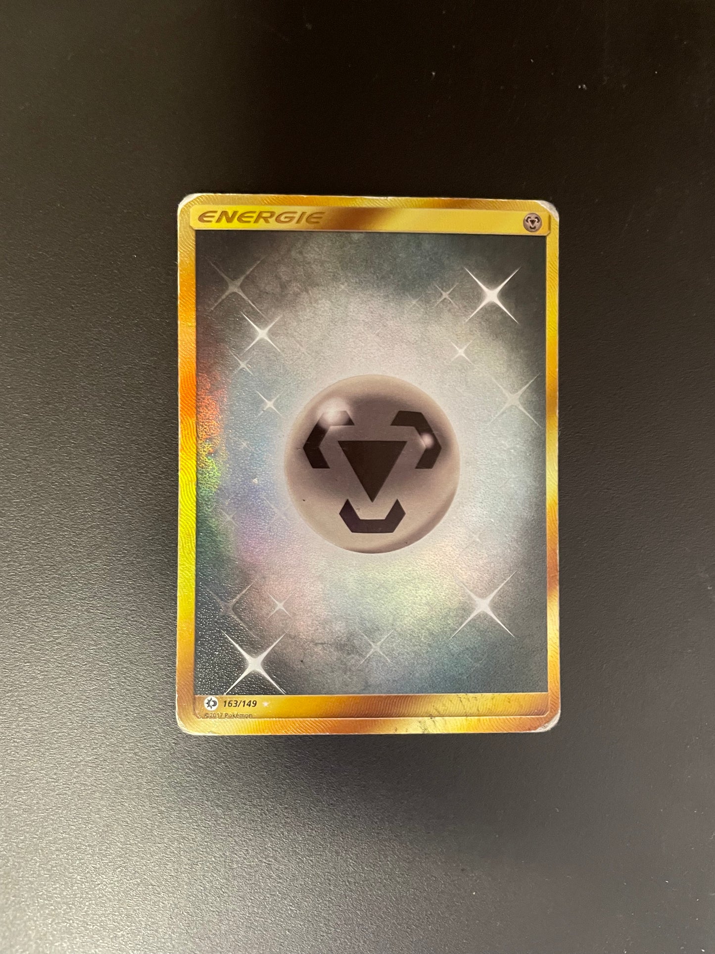 Pokemon Karte Energie Gold Metall Energie 163/149 Deutsch