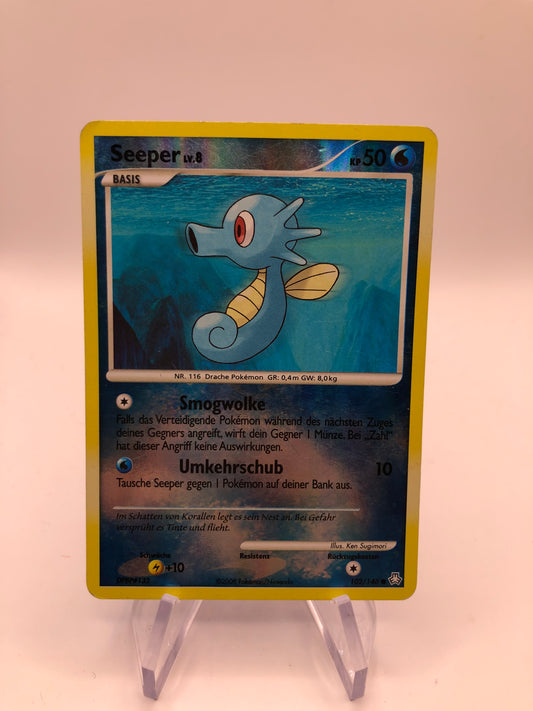 Pokemon Karte Revers Seeper 102/146 Deutsch