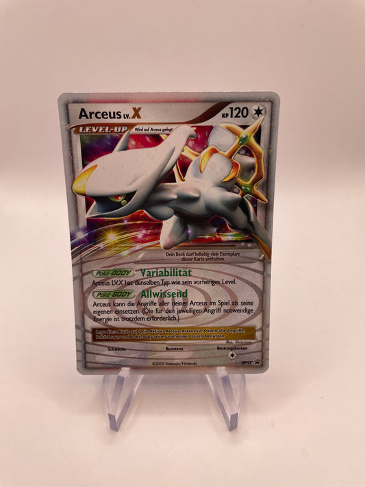 Pokemon Karte Lv.X Arceus DP53 Deutsch