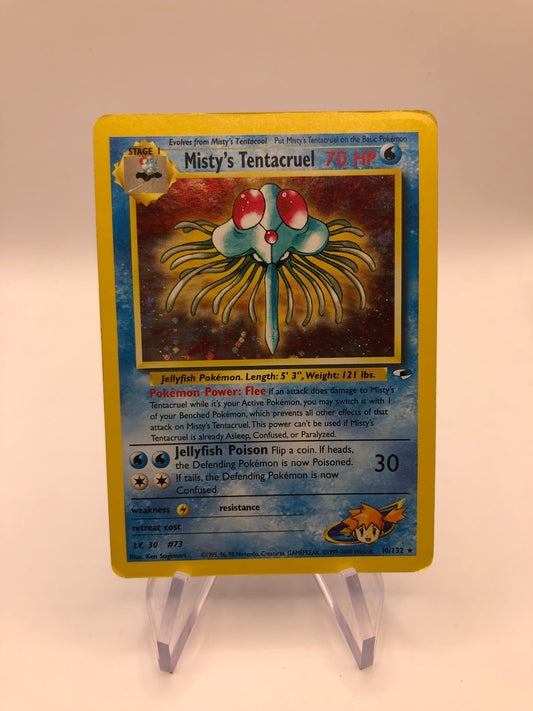 Pokemon Karten Holo Mistys Tentacruel Englisch 10/132 Englisch