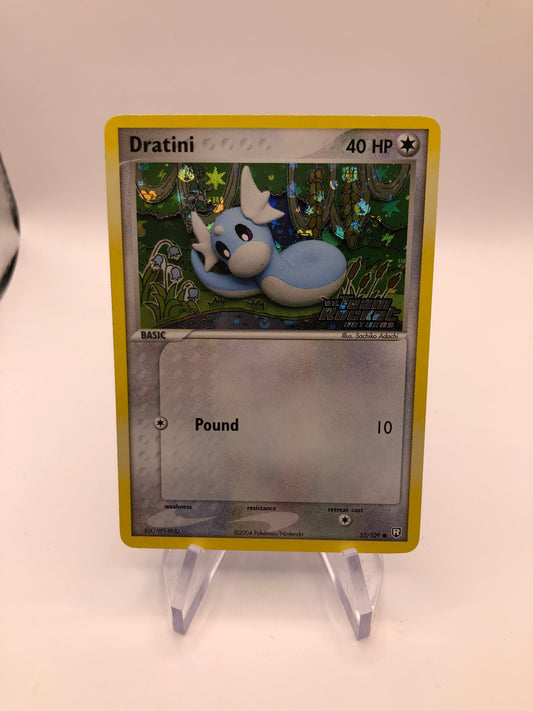 Pokemon Karte Holo Dratini 52/109 Englisch