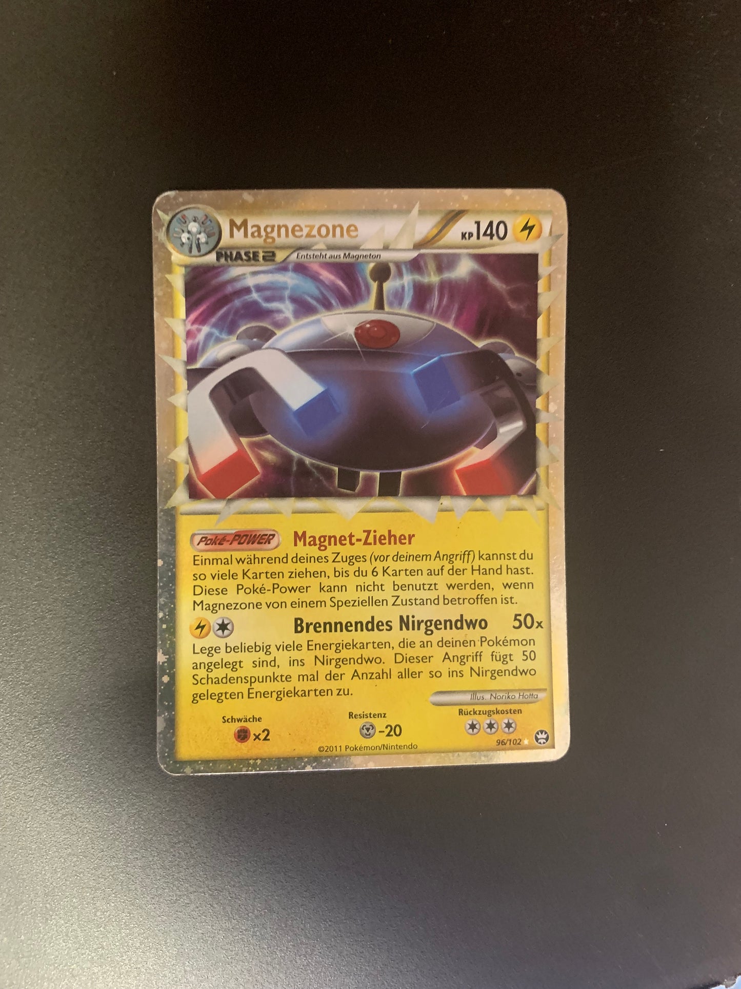 Pokemon Karte Prime Magnezone 96/102 Deutsch