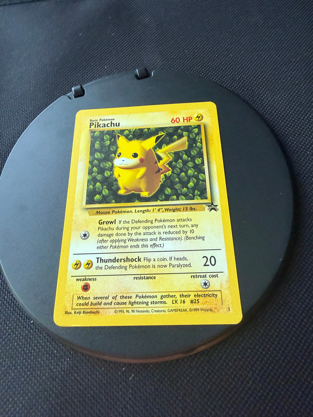 Pokemon Karte Promo Pikachu 1 Englisch