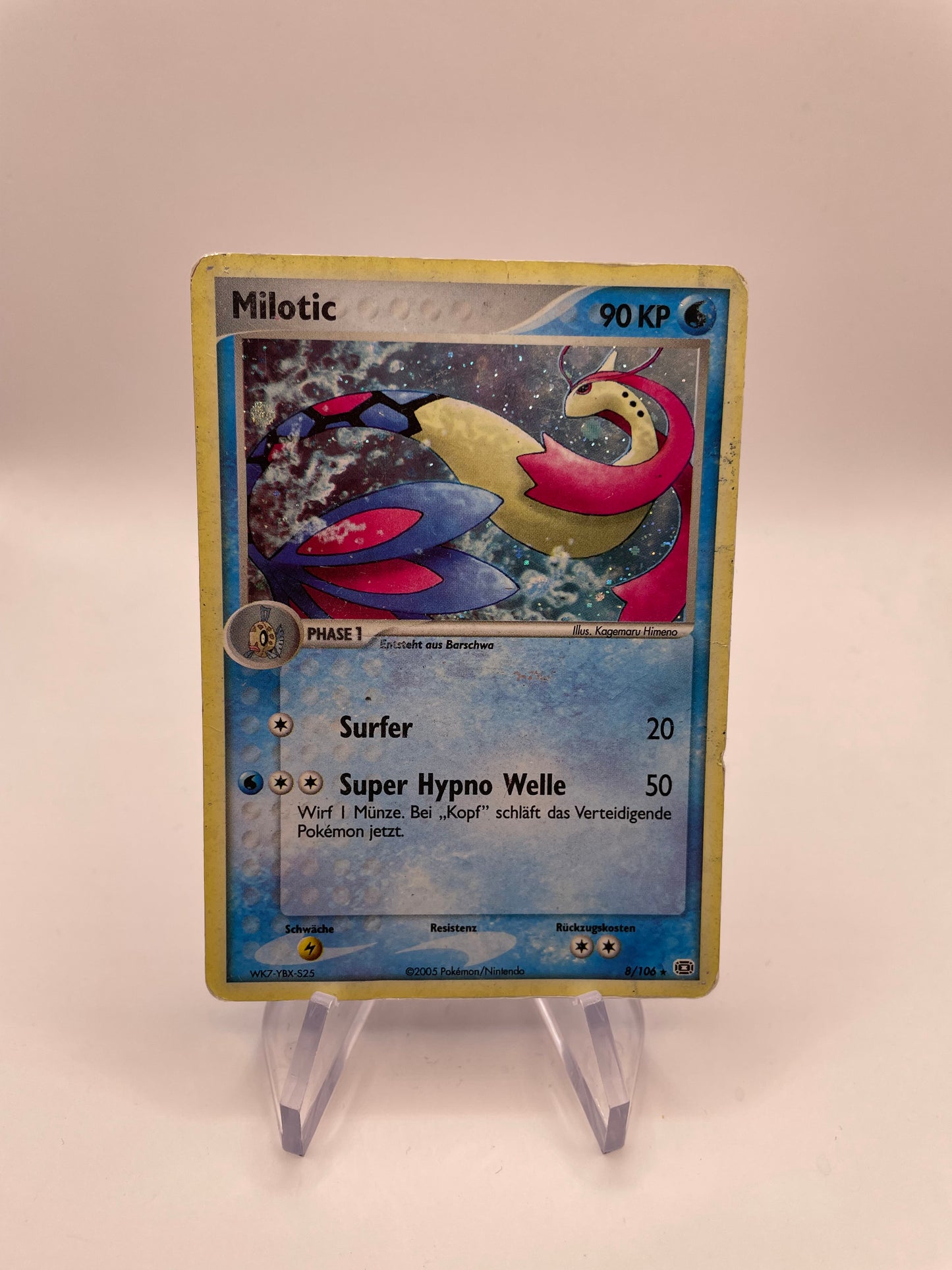 Pokémon Karte Holo Milotic 8/106 Deutsch