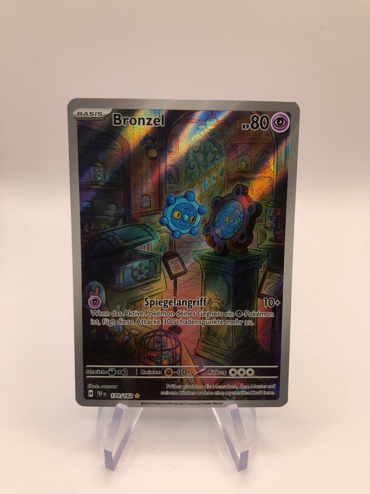 Pokemon Karte Art-Rare Bronzel 170/1 Deutsch