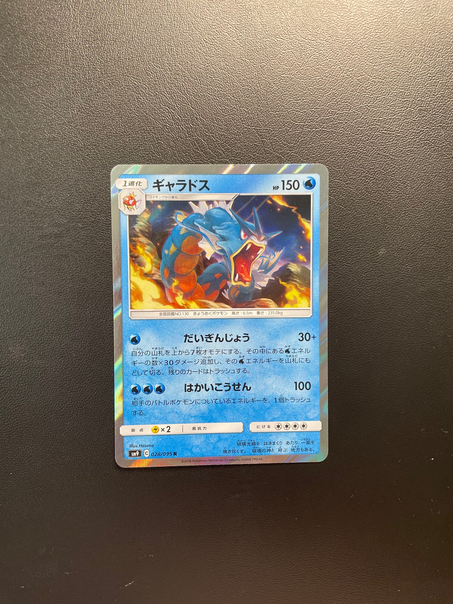 Pokemon Karte Holo Gyarados 28/95 Japanisch