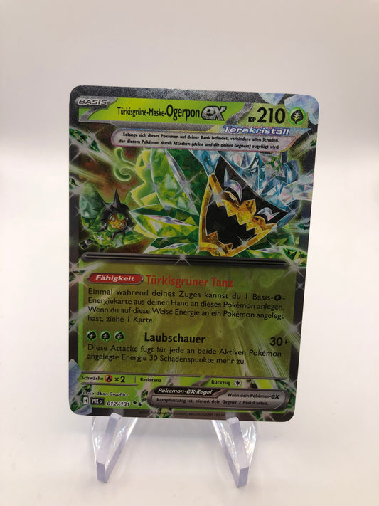 Pokemon Karte Ex Ogerpon 12/131 Deutsch