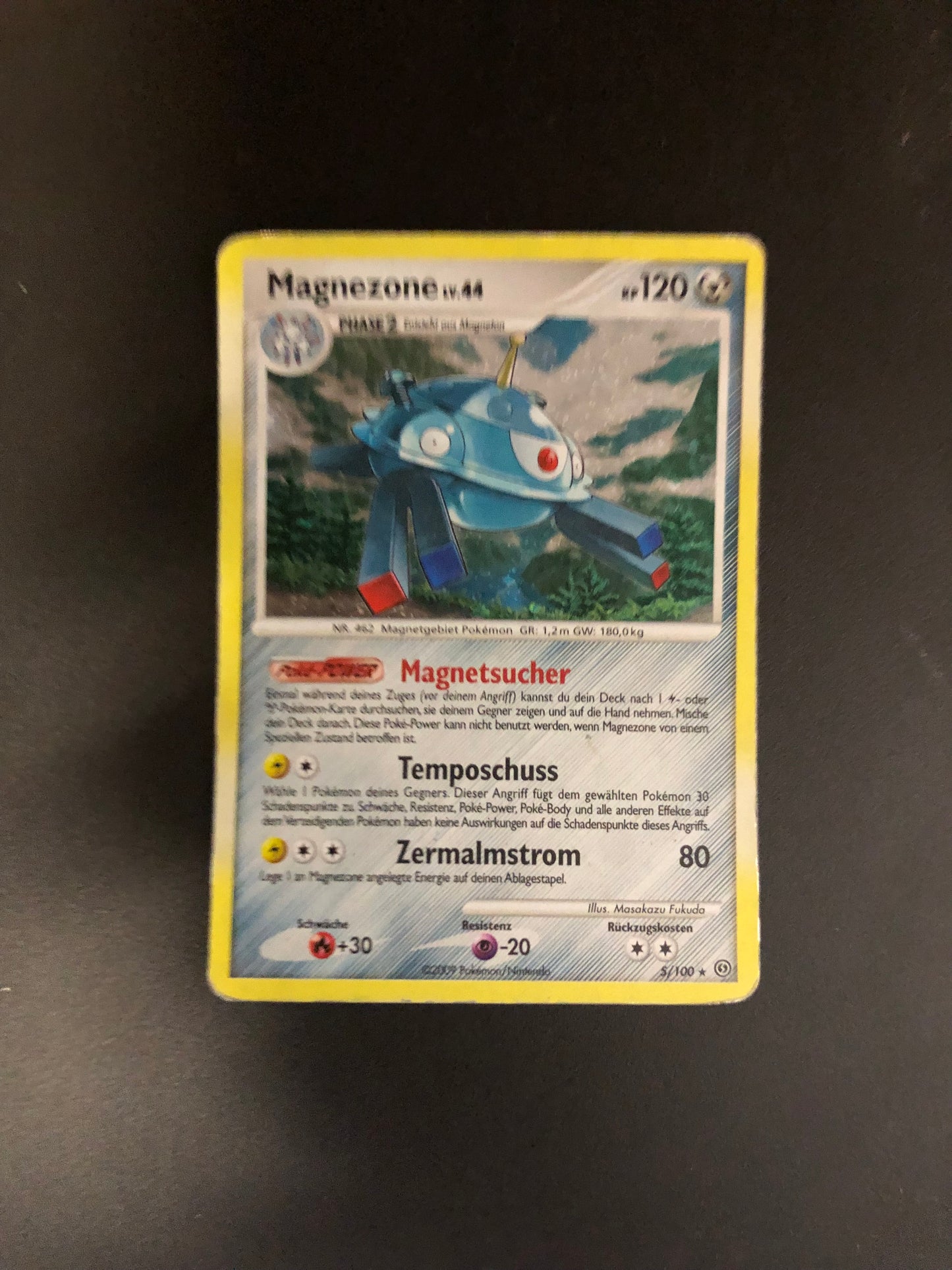 Pokemon Karte Holo Magnezone 5/100 Deutsch