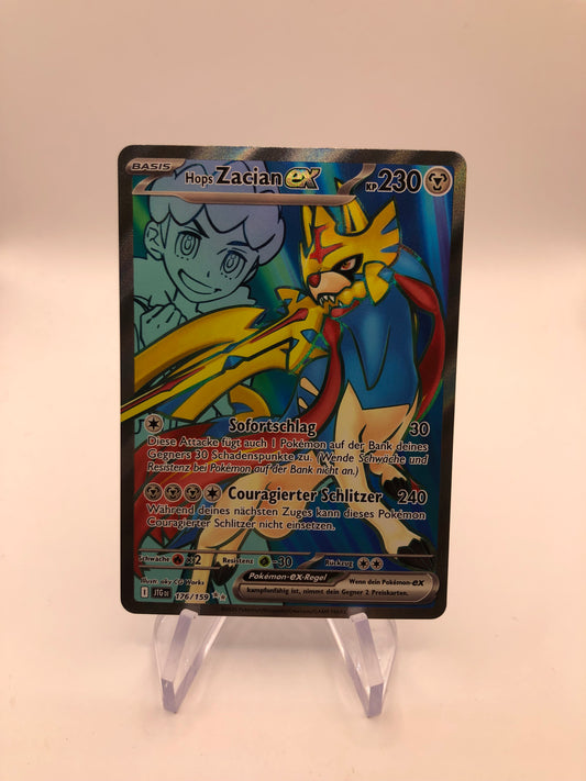 Pokemon Karte Fullart Ex Zacian 176/159 Deutsch