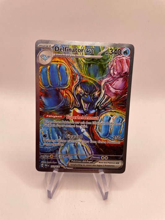 Pokemon Karte Ex Delfinator 151/131 Deutsch