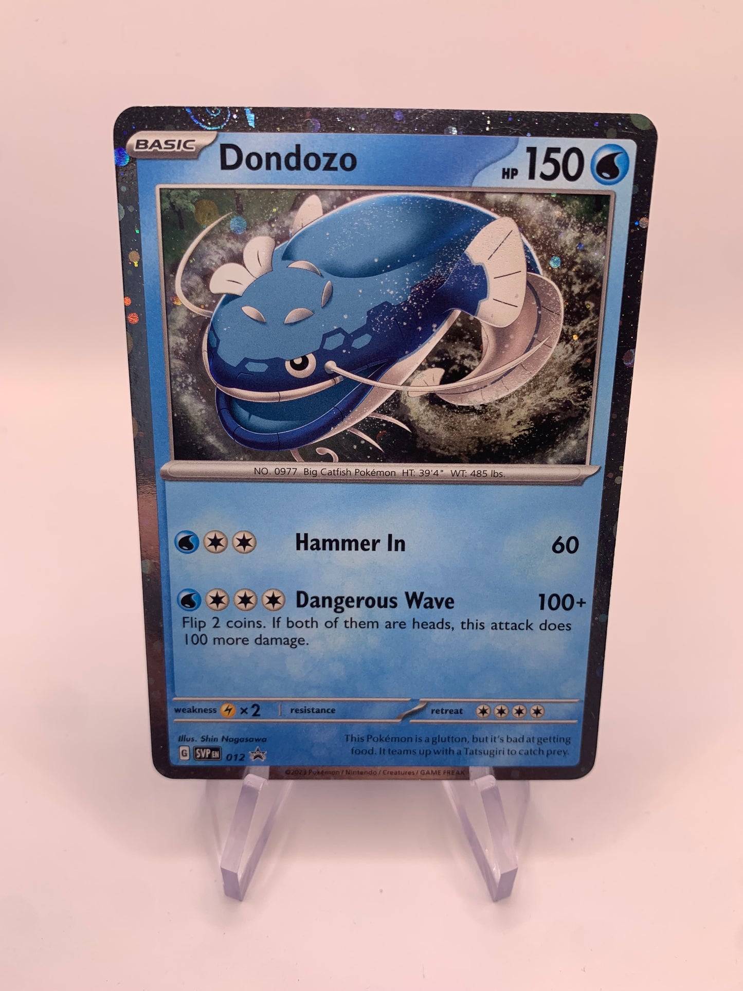 Pokemon Karte Holo Promo Heerashai 012 Englisch