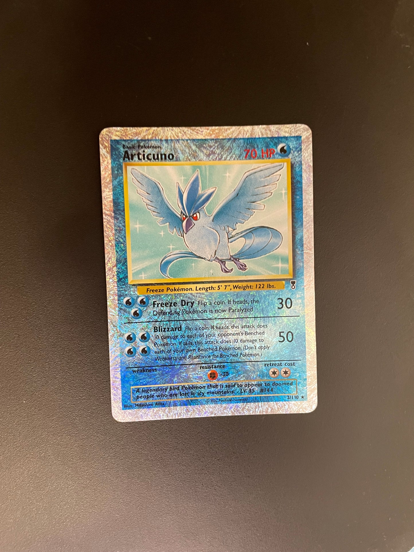 Pokemon Karte Legendary Collection Arktos 2/110 Englisch