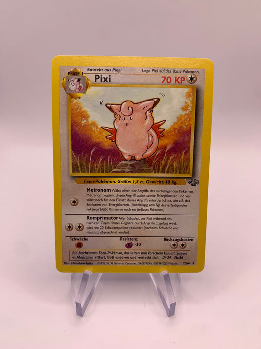 Pokemon card Pixi 17/64 Jungle German