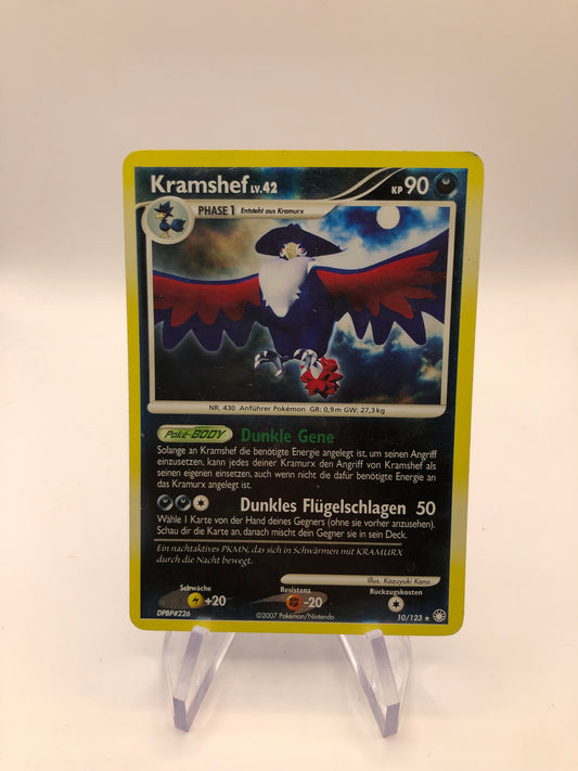 Pokemon Karte Revers Kramshef 10/123 Deutsch