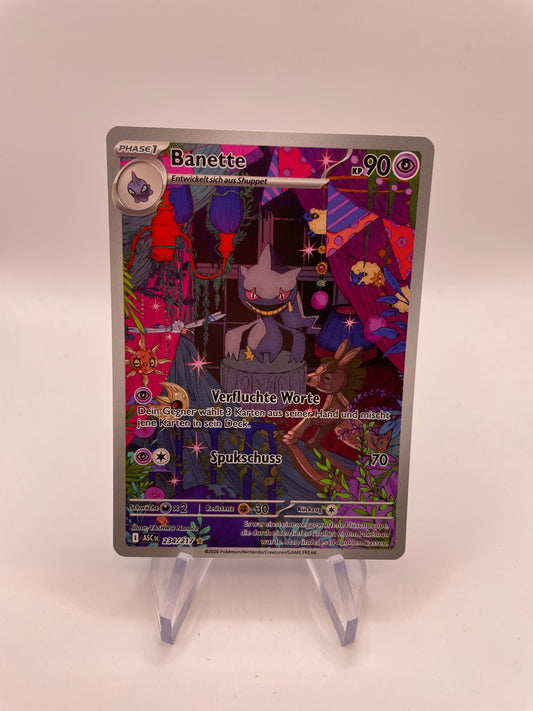 Pokémon Karte Art-Rare Banette 234/217 Deutsch