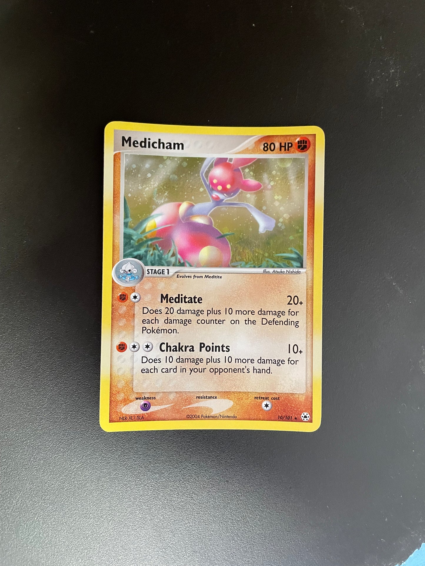 Pokemon Karte Holo Medicham 19/101 Englisch