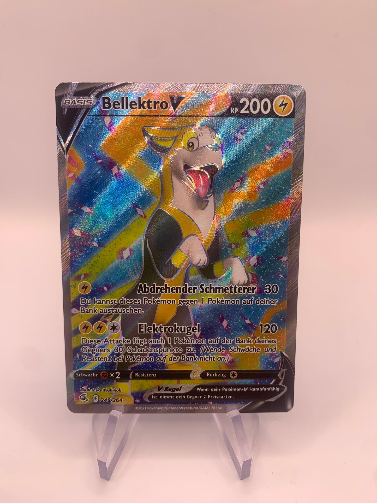 Pokemon Karte V Fullart 249/264 Deutsch