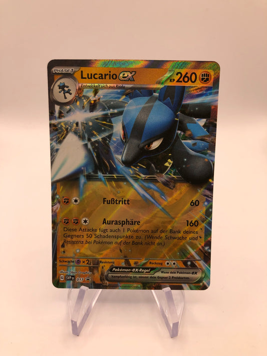 Pokemon Karten ex Lucario 017 Deutsch