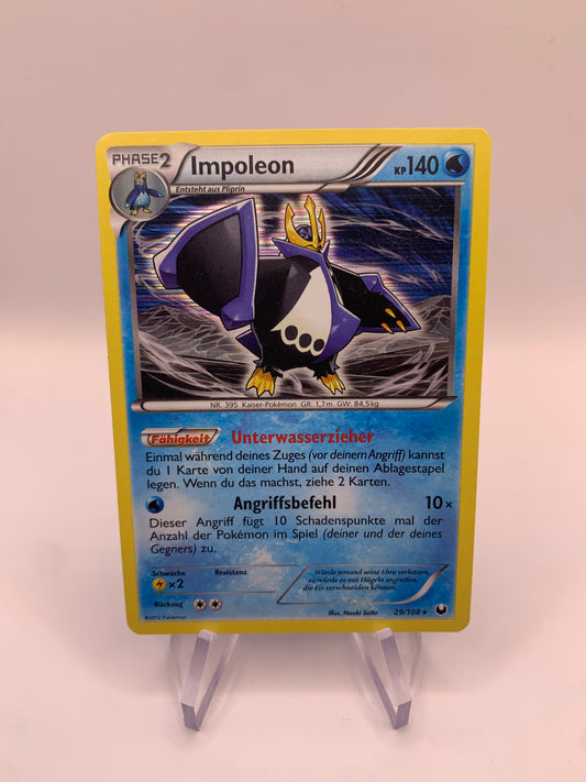 Pokemon Karte Holo Impoleon 29/108 Deutsch