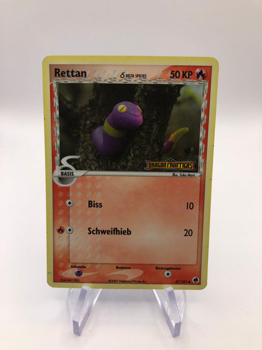 Pokemon Karte Stamp Rettan 47/101 Deutsch