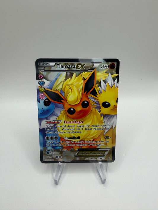 Pokemon Karte EX Flamara RC28/RC32 Deutsch