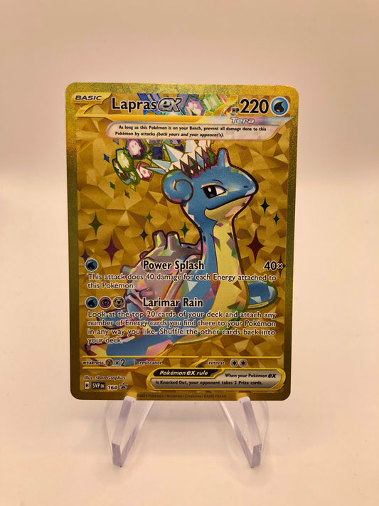Pokemon Karte Promo EX Gold Lapras 164 Deutsch