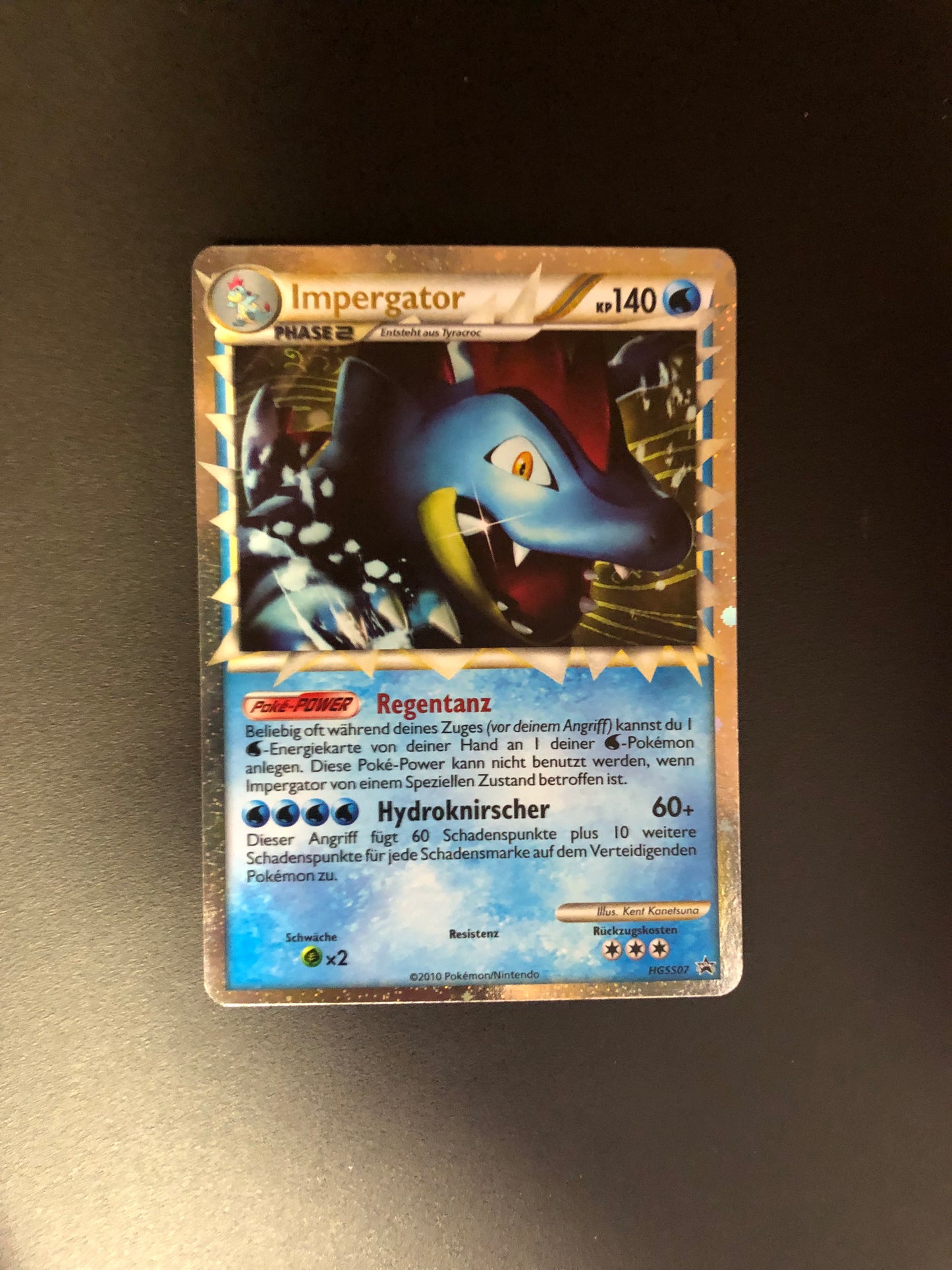 Pokemon Karte Prime Promo Impergator HGSS07 Deutsch
