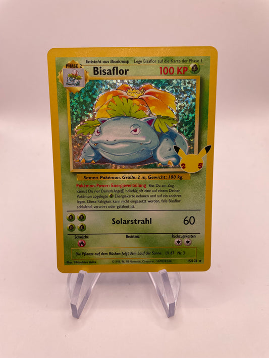 Pokemon Karte Celebration Bisaflor 15/102 Deutsch