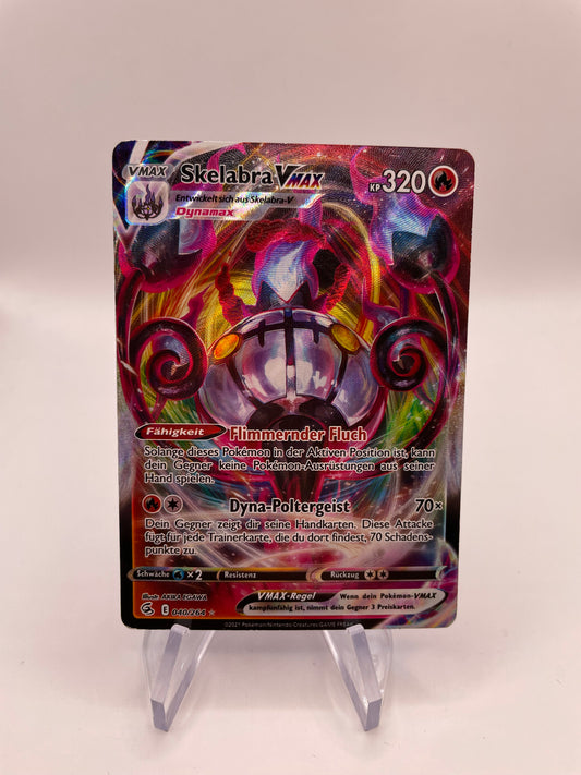 Pokémon Karte VMax Skelabra 40/264 Deutsch