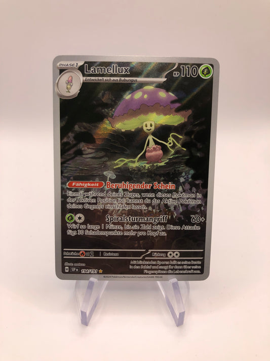Pokemon Karte Art Rare Lamellux 194/191 Deutsch
