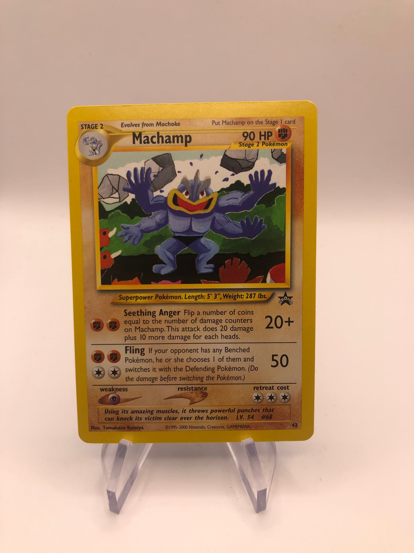 Pokemon Karte Promo Machamp 43 Deutsch