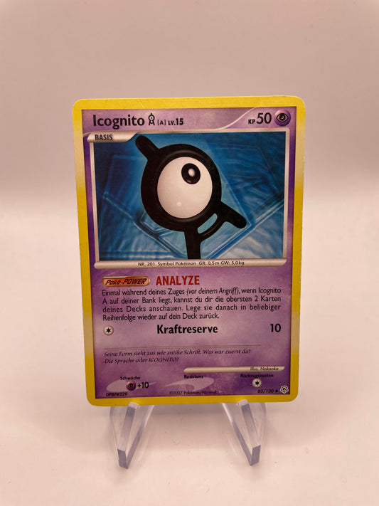 Pokémon Karte Icognito 65/130 Deutsch